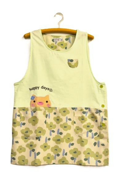 新作【おてんばママ】こぶたフラワーキッチン