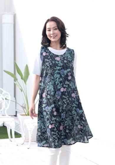 新作【VivresaVie】ボタニカルフレアチュニック