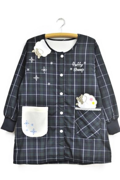裏ボアひつじスモック